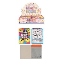 Henbrandt Uitdeelcadeautjes - Magische Tekenbord Boekjes - Model: Smiley in Display (144 stuks)