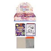 Henbrandt Uitdeelcadeautjes - Magische Tekenbord Boekjes - Model: Super Helden in Display (144 stuks)