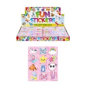 Henbrandt Uitdeelcadeautjes - Fun Stickers - Model: Schattige Stickers in Display (120 stuks)