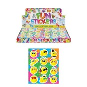 Henbrandt Uitdeelcadeautjes - Fun Stickers - Model: Smiley's in Display (120 stuks)