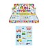 Henbrandt Uitdeelcadeautjes - Fun Stickers - Model: Voertuigen in Display (120 stuks)