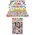 Huismerk Uitdeelcadeautjes - Fun Stickers - Model: Super Helden in Display (120 stuks)