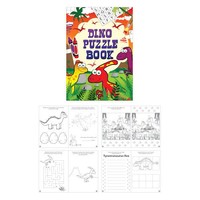 Huismerk Uitdeelcadeautjes - Puzzelboeken - Model: Dinosaurus (48 stuks)