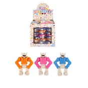 Huismerk Uitdeelcadeautjes - Gummen - Model: Grote Robots in Traktatiebox (60 stuks)