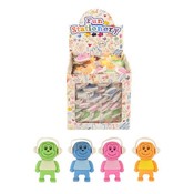 Henbrandt Uitdeelcadeautjes - Gummen - Model: Apen met Koptelefoon in Traktatiebox (96 stuks)