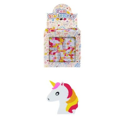 Huismerk Uitdeelcadeautjes - Gummen - Model: Unicorn in Traktatiebox (160 stuks)