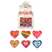 Henbrandt Uitdeelcadeautjes - Gummen - Model: Harten in Traktatiebox (216 stuks)