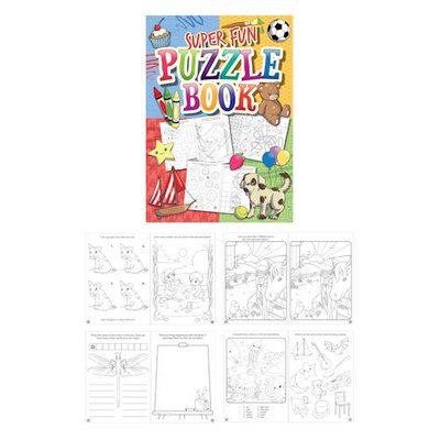 Huismerk Uitdeelcadeautjes - Puzzelboeken - Model: Grabbelton (48 stuks)
