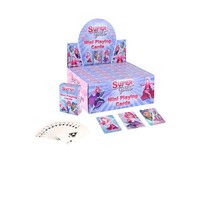 Huismerk Uitdeelcadeautjes - Mini Speelkaarten - Model: Super Girls in Display (24 stuks)