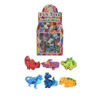 Henbrandt Uitdeelcadeautjes - Kinderringen - Model: Dinosaurussen in Traktatiebox (156 stuks)