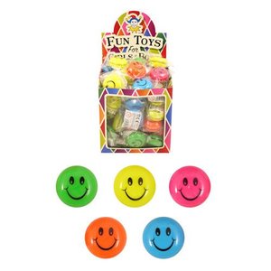 Henbrandt Uitdeelcadeautjes - JO JO'S - Model: Smiley's in Traktatiebox (72 stuks)