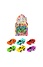 Henbrandt Uitdeelcadeautjes - Pull Back Sport Auto's in Traktatiebox (48 stuks)