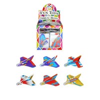 Henbrandt Uitdeelcadeautjes - Mini Star Glider Vliegtuigen in Traktatiebox (72 stuks)