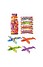 Henbrandt Uitdeelcadeautjes - Fighter Gliders - Model: Dinosaurussen in Display (48 stuks)