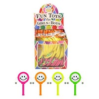 Henbrandt Uitdeelcadeautjes - Spin Smiley Drum in Traktatiebox (72 stuks)