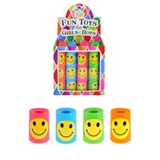 Huismerk Uitdeelcadeautjes - Smiley Kaleidoscoop in Traktatiebox (48 stuks)