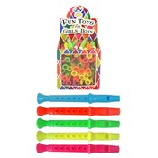 Henbrandt Uitdeelcadeautjes - Gekleurde Fluitjes in Traktatiebox (60 stuks)