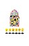 Henbrandt Uitdeelcadeautjes - Omhoog Springende Smiley's in Traktatiebox (84 Stuks)