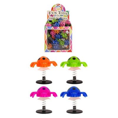 Henbrandt Uitdeelcadeautjes - Omhoog Springende Spinnen in Traktatiebox (84 Stuks)
