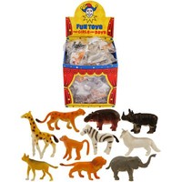 Henbrandt Uitdeelcadeautjes - Grabbelton Jungle Dieren in Traktatiebox (84 Stuks)