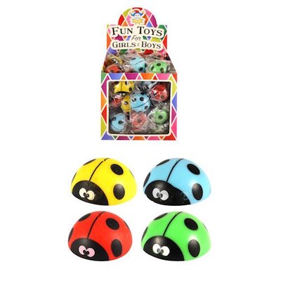 Henbrandt Uitdeelcadeautjes - Lieveheersbeestjes Ploppers in Display (72 stuks)