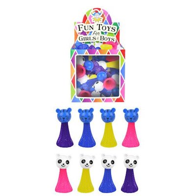 Henbrandt Uitdeelcadeautjes - Springende Dieren in Traktatiebox (50 Stuks)