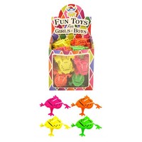 Henbrandt Uitdeelcadeautjes - Springende Kikkers in Traktatiebox (132 Stuks)