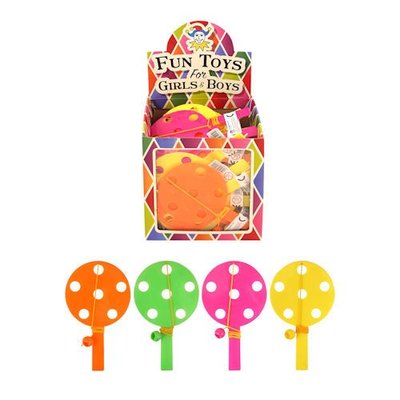 Henbrandt Uitdeelcadeautjes - Paddle Bat Bal Spel in Traktatiebox (60 Stuks)