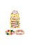 Henbrandt Uitdeelcadeautjes - Harten Elastische Kinder Armbanden in Traktatiebox (60 Stuks)