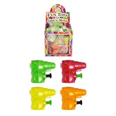 Henbrandt Uitdeelcadeautjes - Kleine Grabbelton Water Pistooltjes in Traktatiebox (48 Stuks)