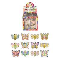 Henbrandt Uitdeelcadeautjes - Pull Back Vlinders in Traktatiebox (24 stuks)