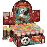 Huismerk Uitdeelcadeautjes - Kung Fu Panda Bellenblaas, 60ml in Display (36 stuks)