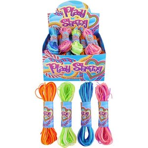 Huismerk Uitdeelcadeautjes - Play String, Knoop Koorden in Display (24 stuks)