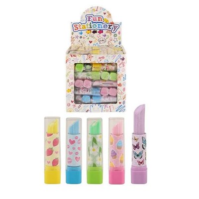 Henbrandt Uitdeelcadeautjes - Lipstick Gummen in Traktatiebox (84 stuks)