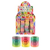 Henbrandt Uitdeelcadeautjes - Vrolijke Regenboog Spiralen Ø4.2 Cm in Traktatiebox (80 Stuks)