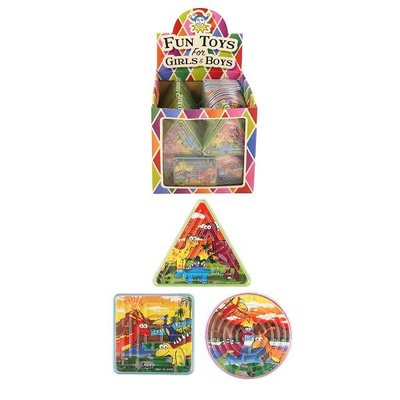 Henbrandt Uitdeelcadeautjes - Geduld Spelletjes Model: Dinosaurussen in Traktatiebox (96 stuks)
