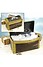 Henbrandt Opblaasbare schatkist / Inflatable Treasure Chest | Drank houder voor Beach Party | Afm. 64 x 46 x 33 cm