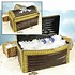 Henbrandt Opblaasbare schatkist / Inflatable Treasure Chest | Drank houder voor Beach Party | Afm. 64 x 46 x 33 cm