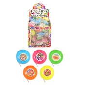 Henbrandt Uitdeelcadeautjes - Vrolijk gekleurde JO JO'S  in Traktatiebox (72 stuks)