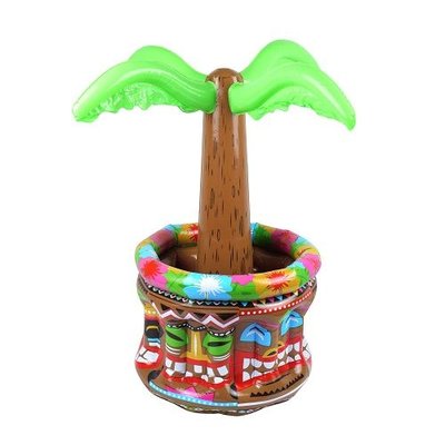 Henbrandt Opblaasbare Palm Boom Drank / Bier Koeler | Beach Party Palmboom | 66 cm Hoog