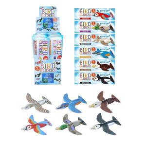 Henbrandt 48 STUKS | Uitdeelcadeautjes - Fighter Gliders - Model: Vogels in Display (48 stuks)