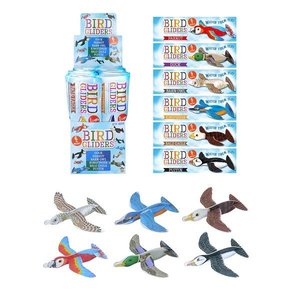 Huismerk 48 STUKS | Uitdeelcadeautjes - Fighter Gliders - Model: Vogels in Display (48 stuks)