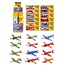 Henbrandt 48 Stuks - Uitdeelcadeautjes - Fighter Gliders vliegtuig - Zweefvliegtuigen - Model: Foam Vliegtuigen in Display