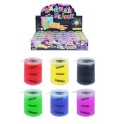 Henbrandt 24 STUKS | Uitdeelcadeautjes Gekleurd Mini slijm in olie vat | Traktatie / Uitdeelcadeautjes | Kado voor Jongens & Meisjes (24 stuks)