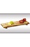 Kesper FSC Acacia Houten Grote Snijplank met voet | Snij plank | Eten presenteren |  Afm. 53 x 19 x 4  cm
