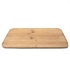 Kesper Melamine Broodtrommel met Bamboe Snijplank | Brood Bewaar doos met hoge kwaliteit Bamboe snij plank | Met Bamboe Deksel, te gebruiken als brood snijplank | Afm. 34 x 18 x 14 Cm. | Kleur Brood trommel: ZWART