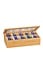 Kesper FSC® Bamboe Theedoos met 10 Vakken | Theekist Bamboe hout | Met deksel en venster | Thee Doos / Thea Box |  Afm. 36 x 20 x 9 Cm.