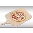 Kesper FSC®  Houten Pizzaschep met Handgreep | Pizzaspatel | Broodschep | Pizza schep vierkant | Afm. 38 x 32 x 0,8 Cm.