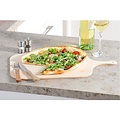 Kesper FSC®  Houten Pizzaschep met Handgreep | Pizzaspatel | Broodschep | Pizza schep vierkant | Afm. 38 x 32 x 0,8 Cm.