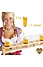 Kesper FSC® Houten 1 Meter BIER Dienblad | Biermeter | Bierlat | Meter Bier dienblad met gaten | Bierglashouder | Voor 11 Glazen bier | Afm. 100 x 8,5 x 10 Cm.